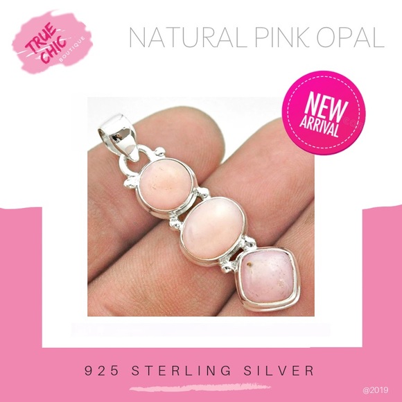 Natural Pink Opal Ring - Picture 3 of 3
